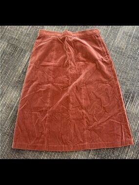 Vintage velvety smooth Joyce skirt with 30 inch waist (laying flat)